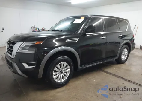 2023 Nissan Armada S 4Wd из США, поврежденный, VIN JN8AY2ED5P9694649